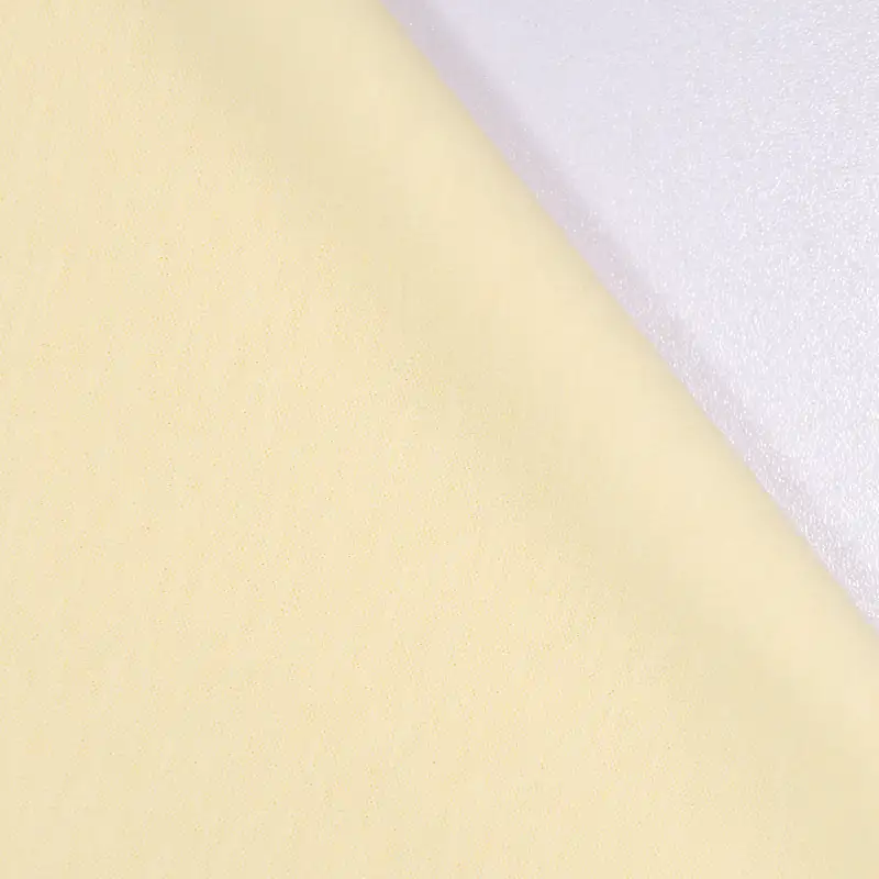 China Fabric for Skirt,Backless Beach Dress,Puffball Strappy Dress Single Jersey Knit Fabric Polyester PET yellow color buy from China wholesaler bulk order at wholesale price free worldwide shipping Alibaba