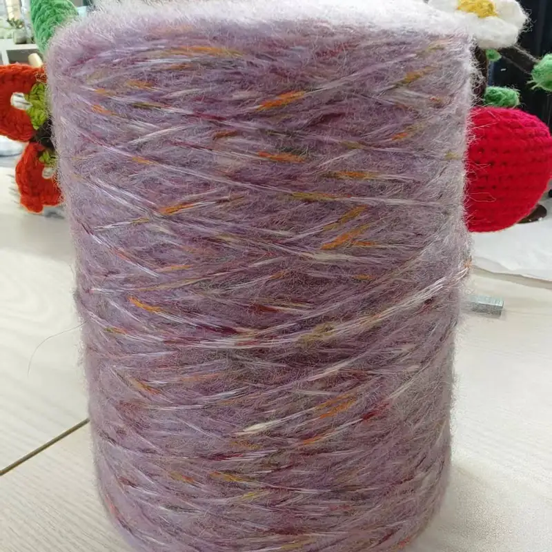 China Yarn for Hoodie,Open Cardigan (Sweater),Round Neck Pullover (Sweater),Crop Top Pullover (Sweater) Mossy Yarn Fancy Yarn Acrylic Nylon Elastane Forest Green color buy from China wholesaler bulk order at wholesale price free worldwide shipping Alibaba