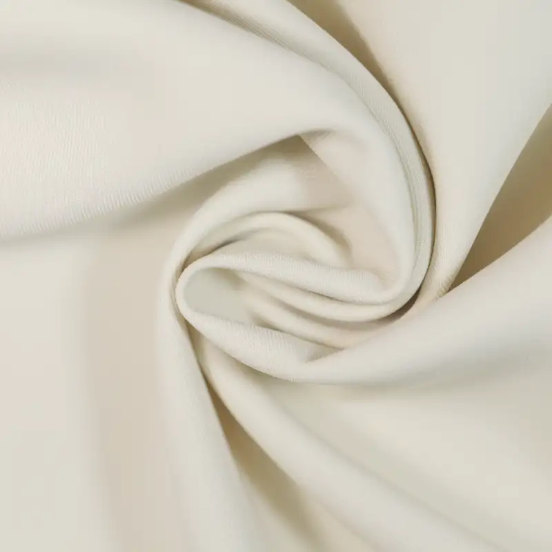 China Fabric for Shirt,Pants,Skirt Twill Woven Blended Fabric Polyester Spandex beige color buy from China wholesaler bulk order at wholesale price free worldwide shipping Alibaba