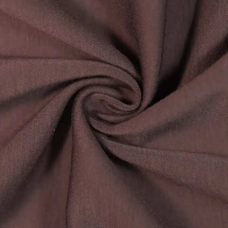 China Fabric for Jackets,Hoodie,Tracksuits Scuba Knit Fabric Polyester Modal Spandex burgundy color buy from China wholesaler bulk order at wholesale price free worldwide shipping Alibaba