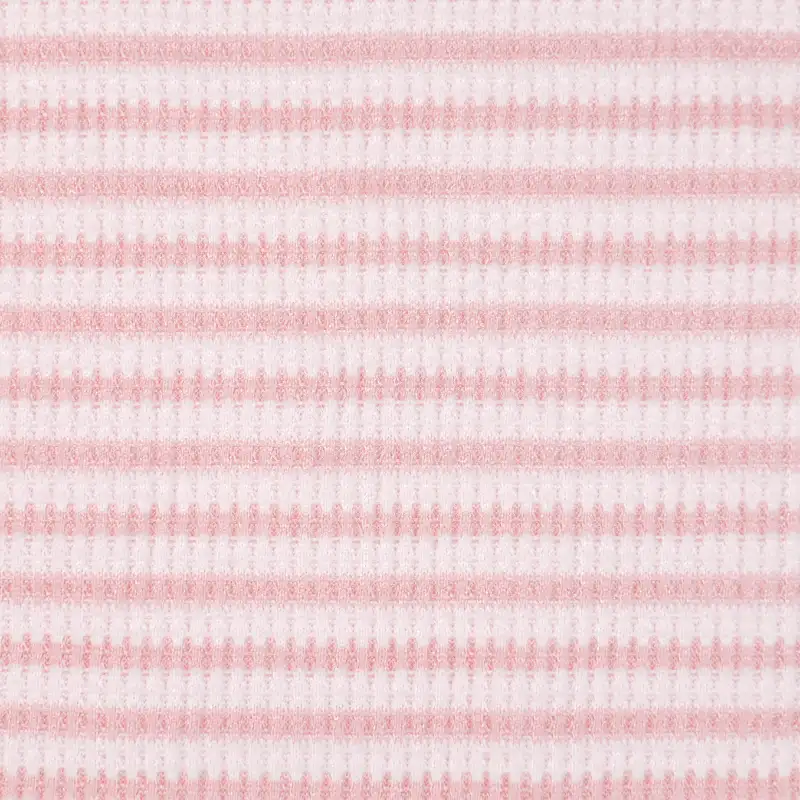 China Fabric for T-Shirt,Polo Shirt,Loungewear Yarn-dyed fabric Knit Fabric Polyester Spandex pink color buy from China wholesaler bulk order at wholesale price free worldwide shipping Alibaba