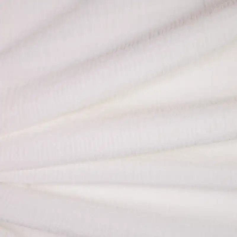 China Fabric for Jackets,Skirt Tricot Knit Fabric Polyester Spandex White color buy from China wholesaler bulk order at wholesale price free worldwide shipping Alibaba
