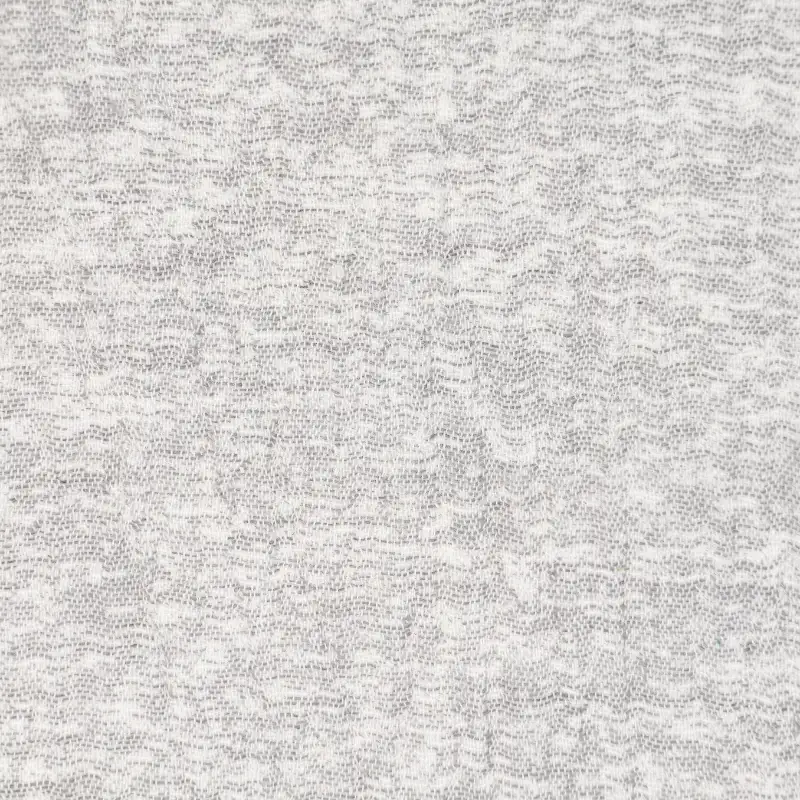 China Fabric for Over Shirt Cotton Double Layer Crepe Gauze Natural Woven Fabric Cotton Pink with Silver Print color buy from China wholesaler bulk order at wholesale price free worldwide shipping Alibaba