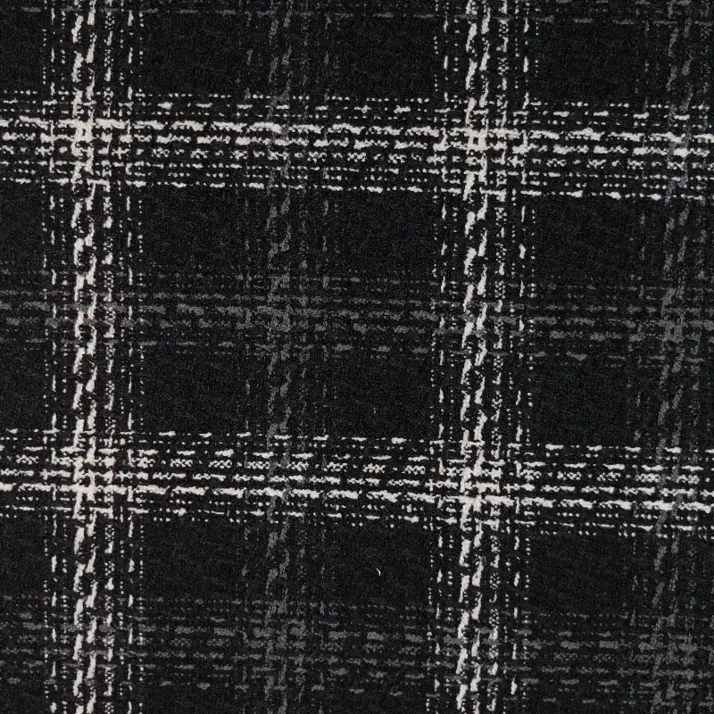 China Fabric for Jackets,Overcoat Woolen Tweed Woolen Polyester Wool Other black color buy from China wholesaler bulk order at wholesale price free worldwide shipping Alibaba