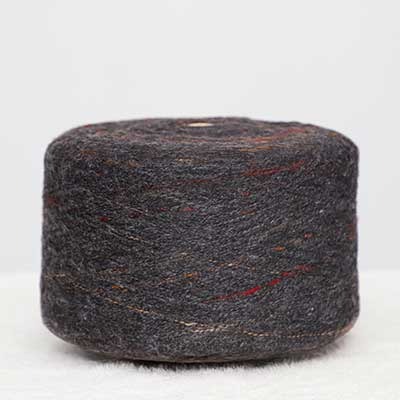 Mossy Yarn 40%Recycled Polyester 37%Polyester 23%Acrylic 1/5.2SNe Grey