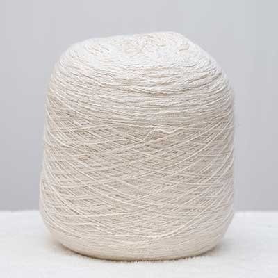 Slub Yarn 100%Acrylic 1/4SNm Cream