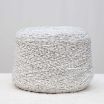 Core Spun Yarn 81%Acrylic10%Nylon 9%Polyester 2/13SNm Grey