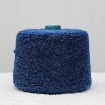 Air Spun Yarn 52%Recycled Polyester 48%Acrylic 1/6.2SNm Navy