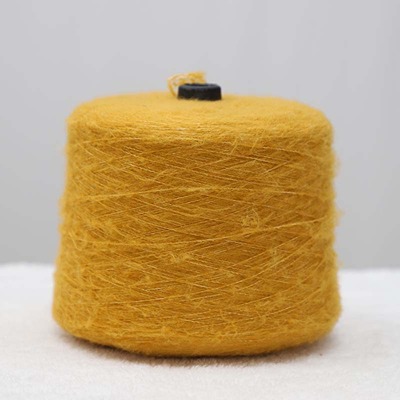 Mossy Yarn 68%Acrylic 31%Polyester 1%Spandex 1/7.5SNm Ginger