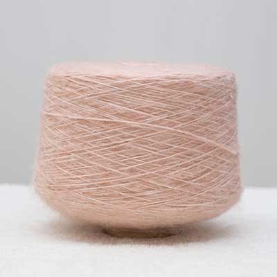 Air Spun Yarn 70%Acrylic 30%Recycled Polyester 1/3.5SNm Pink