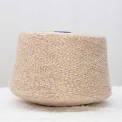 Mossy Yarn 55%Recycled Polyester 40%Polyester 3%Wool 2%Spandex 1/13.5SNm Camel