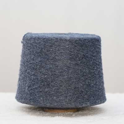 Air Spun Yarn 92%Polyester 8%Nylon 1/8SNm Navy