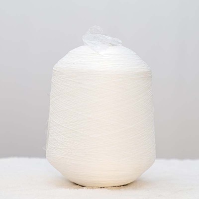 Double Twist Spun 65%Rayon 35%Nylon 1/24SNm Ivory