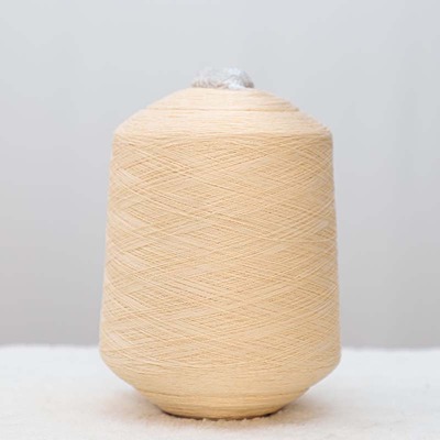 Double Twist Spun 65%Liva Eco Vero 35%Nylon 1/22SNm Apricot