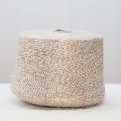 Core Spun Yarn 70%Recycled Polyester 7%Nylon 6%Wool 17%PBT 2/15SNm Gray