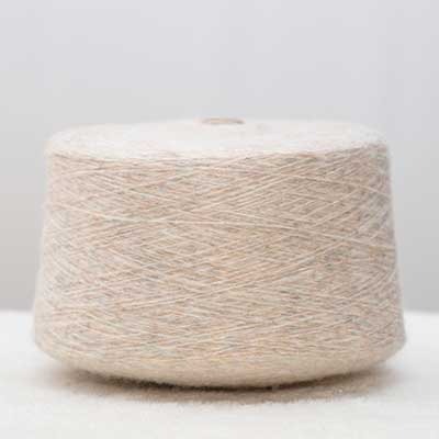 Air Spun Yarn 59%Acrylic 38%Nylon 3%Wool 1/5.8SNm Apricot