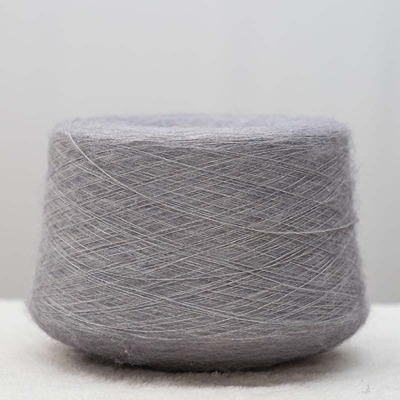 Mossy Yarn 48%Polyester 36%Recycled Polyester 14%Acrylic 2%Spandex 1/8.5SNm Grey