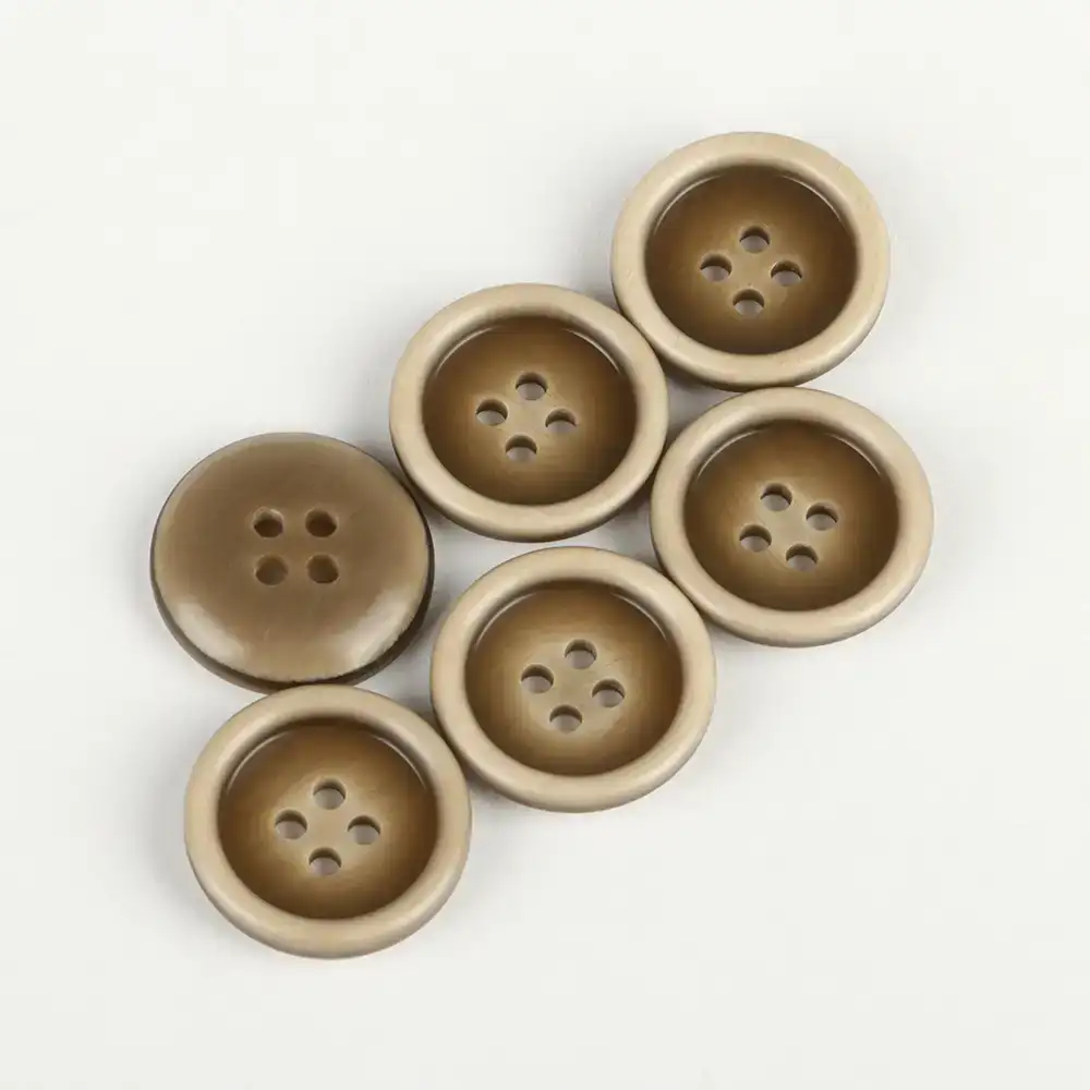 Brown 4 holes Resin Button for Denim Jacket,Blazer,Trench Coat,Down Jacket,Overcoat,Outdoor Jacket buy garments accessories in bulk from China wholesaler at wholesale price free worldwide shipping Alibaba