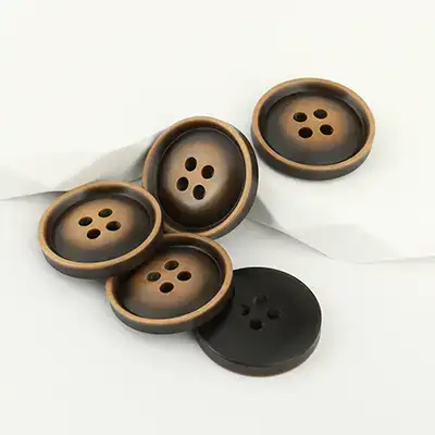 Brown 4 holes Resin Button for Denim Jackets,Jackets,Blazer,Trench Coat,Down Jacket,Overcoat buy garments accessories in bulk from China wholesaler at wholesale price free worldwide shipping Alibaba