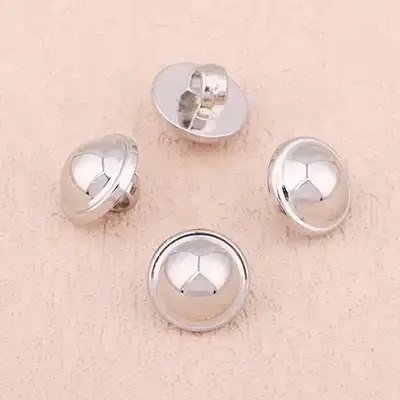 Silver 1 holes Plastic Button for Tank Top,Blouse buy garments accessories in bulk from China wholesaler at wholesale price free worldwide shipping Alibaba