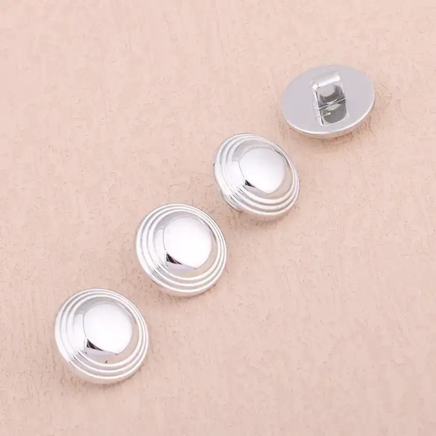 Silver 1 holes Plastic Button for Tank Top,Blouse buy garments accessories in bulk from China wholesaler at wholesale price free worldwide shipping Alibaba