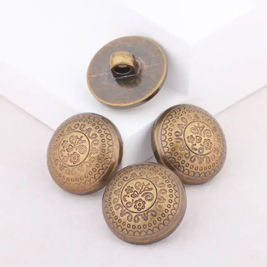 Brass 1 holes Plastic Button for Pants,Denim Jacket,Blazer buy garments accessories in bulk from China wholesaler at wholesale price free worldwide shipping Alibaba