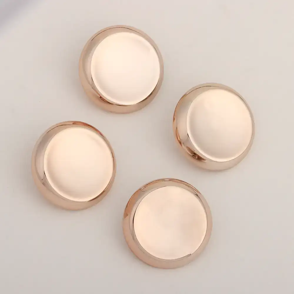 Light Rose Gold 1 holes Plastic Button for Denim Jacket,Blazer,Trench Coat,Down Jacket,Overcoat buy garments accessories in bulk from China wholesaler at wholesale price free worldwide shipping Alibaba