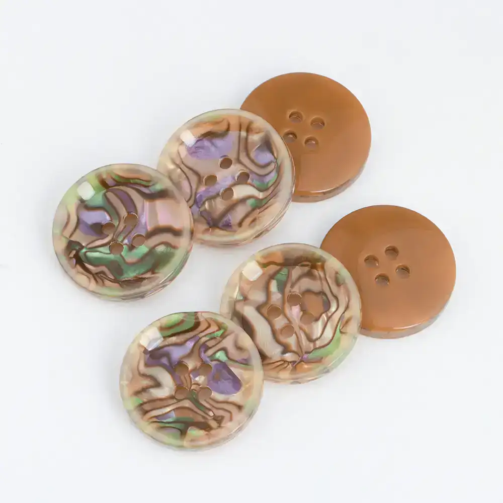 Multicolor 4 holes Resin Button for Overcoat buy garments accessories in bulk from China wholesaler at wholesale price free worldwide shipping Alibaba