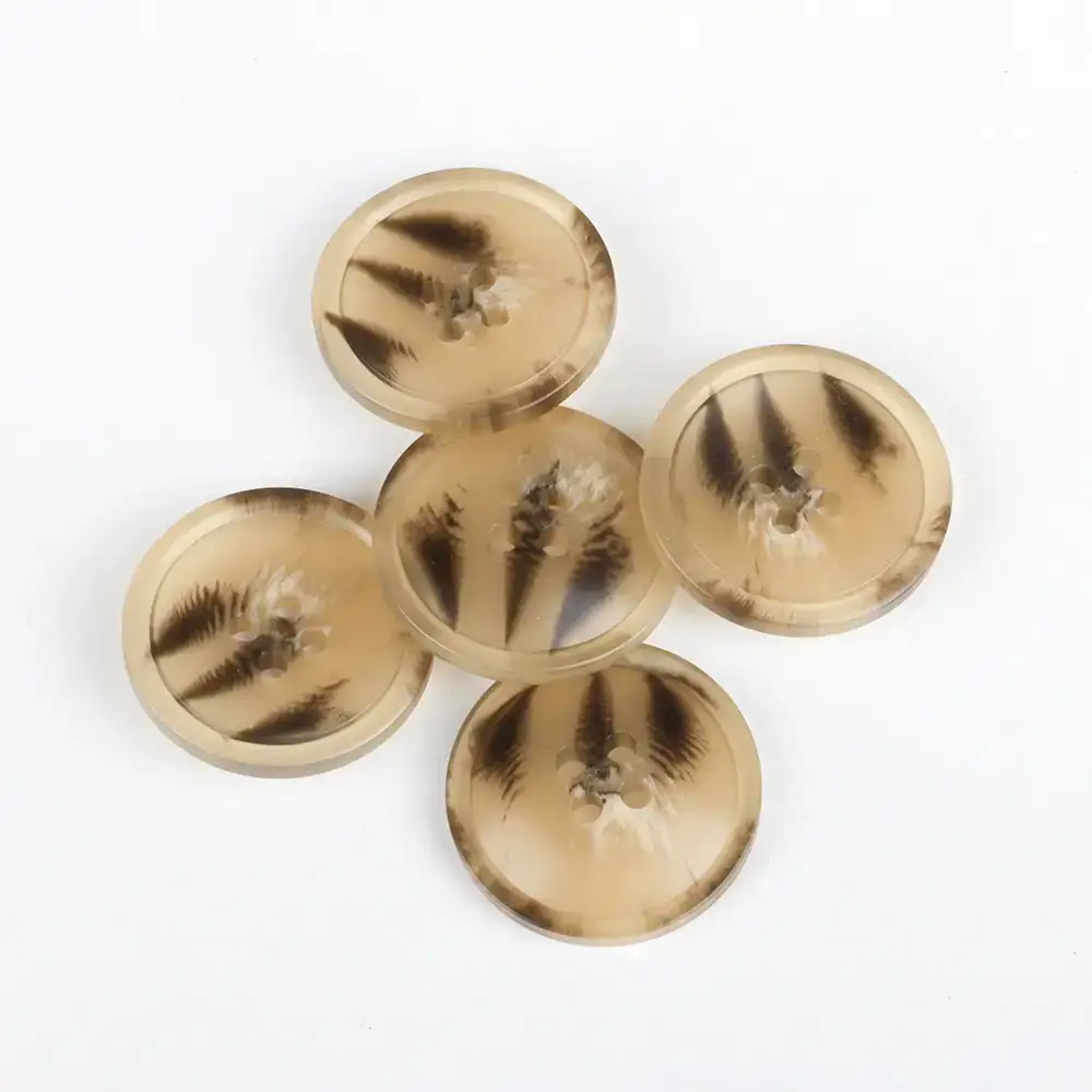 Brown 4 holes Resin Button for Overcoat buy garments accessories in bulk from China wholesaler at wholesale price free worldwide shipping Alibaba