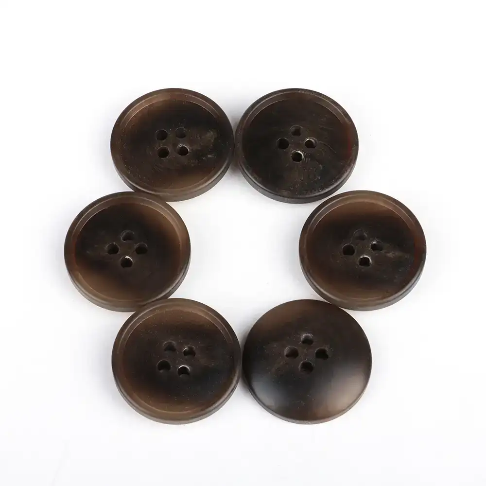 Brown 4 holes Resin Button for Overcoat buy garments accessories in bulk from China wholesaler at wholesale price free worldwide shipping Alibaba