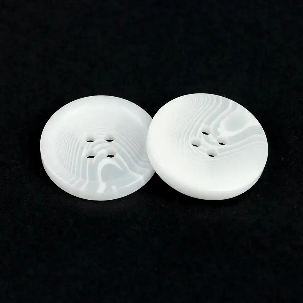 White 4 holes Resin Button for Overcoat buy garments accessories in bulk from China wholesaler at wholesale price free worldwide shipping Alibaba