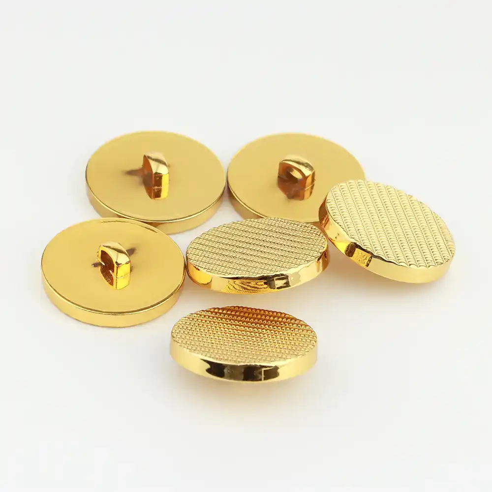 Gold 1 holes Plastic Button  buy garments accessories in bulk from China wholesaler at wholesale price free worldwide shipping Alibaba