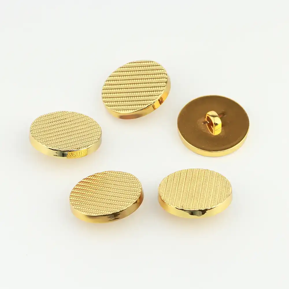 Gold 1 holes Plastic Button  buy garments accessories in bulk from China wholesaler at wholesale price free worldwide shipping Alibaba