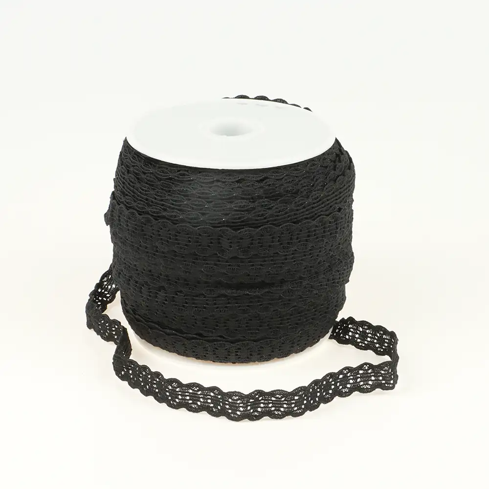 Black  Polyester Elastic / Tape for T-Shirt,Skirt buy garments accessories in bulk from China wholesaler at wholesale price free worldwide shipping Alibaba