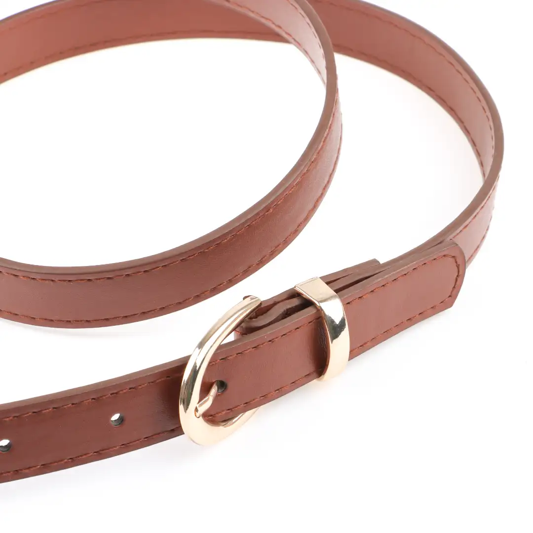 Brown  PU Belt for Jeans buy garments accessories in bulk from China wholesaler at wholesale price free worldwide shipping Alibaba