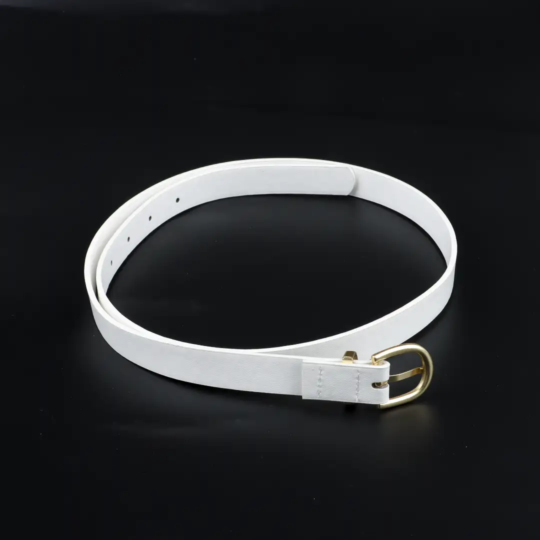 White  PU Belt for Jeans buy garments accessories in bulk from China wholesaler at wholesale price free worldwide shipping Alibaba