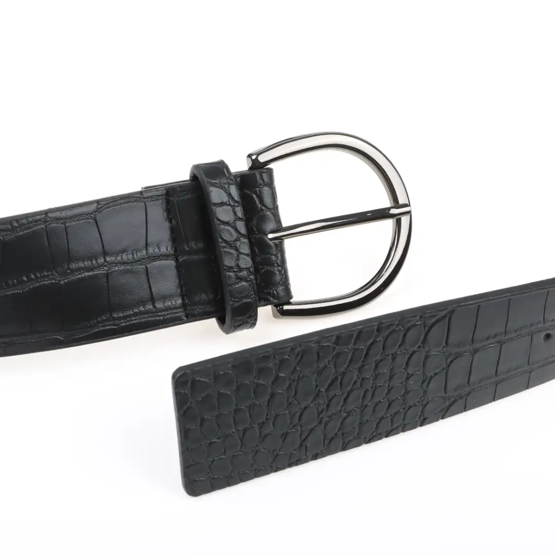 Black  PU Belt for Jeans buy garments accessories in bulk from China wholesaler at wholesale price free worldwide shipping Alibaba