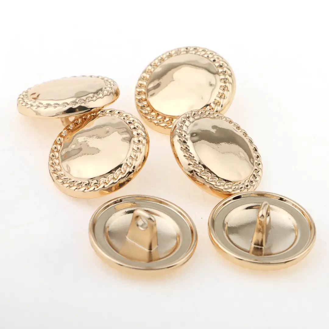 Gold 1 holes Metal Button for Overcoat buy garments accessories in bulk from China wholesaler at wholesale price free worldwide shipping Alibaba
