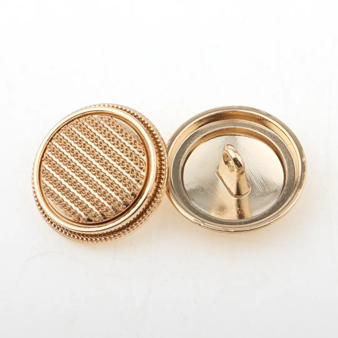 Gold 1 holes Metal Button for Overcoat buy garments accessories in bulk from China wholesaler at wholesale price free worldwide shipping Alibaba