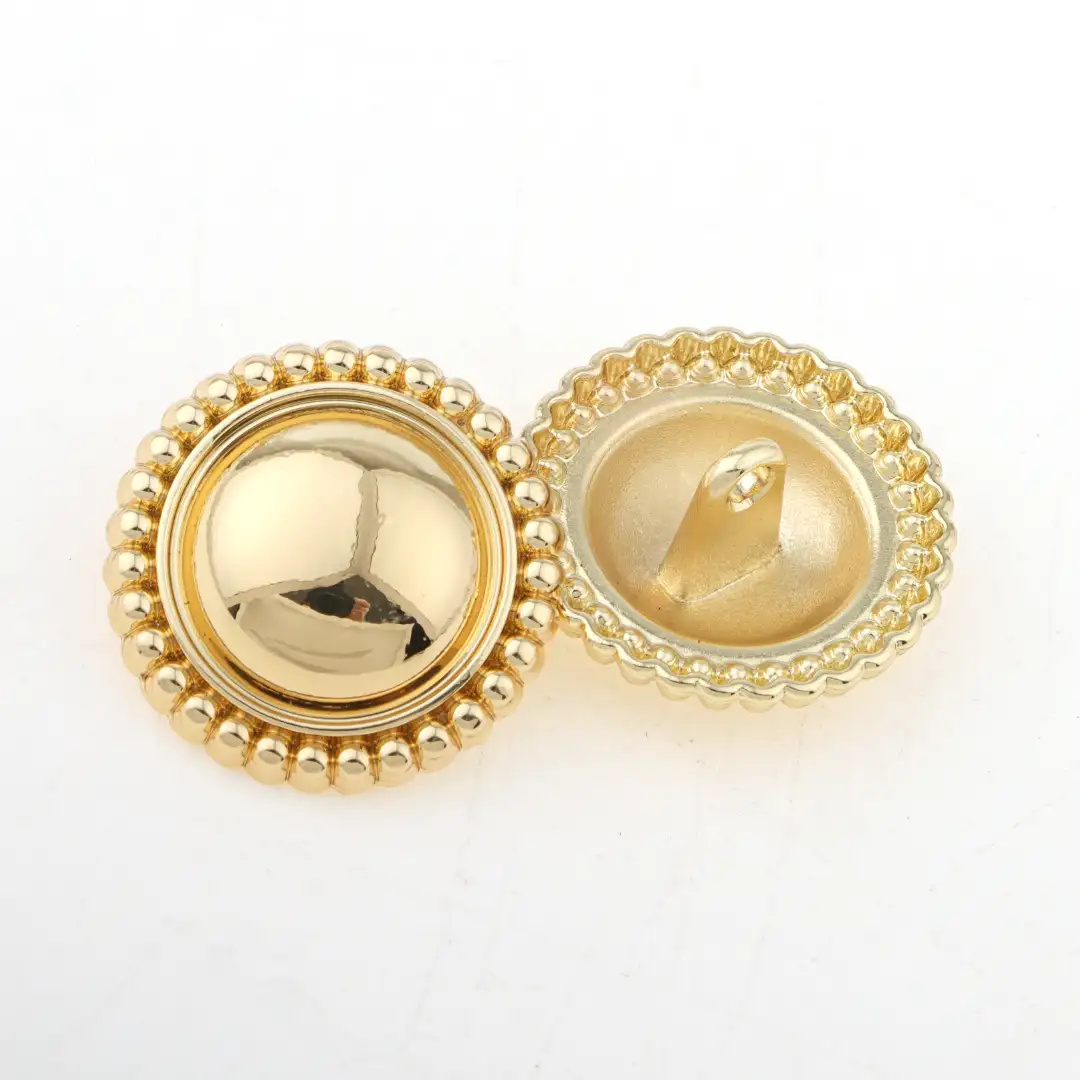 Gold 1 holes Metal Button for Overcoat buy garments accessories in bulk from China wholesaler at wholesale price free worldwide shipping Alibaba