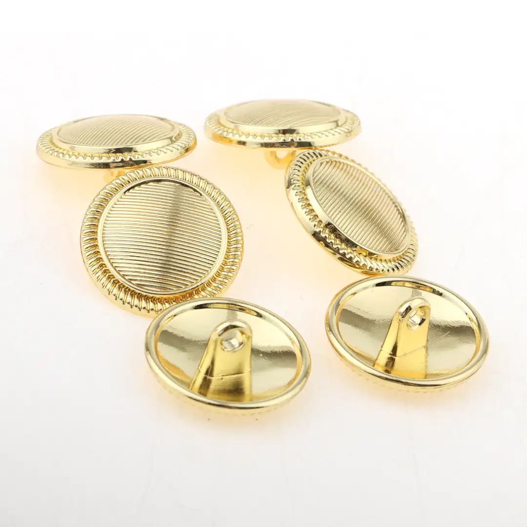 Gold 1 holes Metal Button for Overcoat buy garments accessories in bulk from China wholesaler at wholesale price free worldwide shipping Alibaba