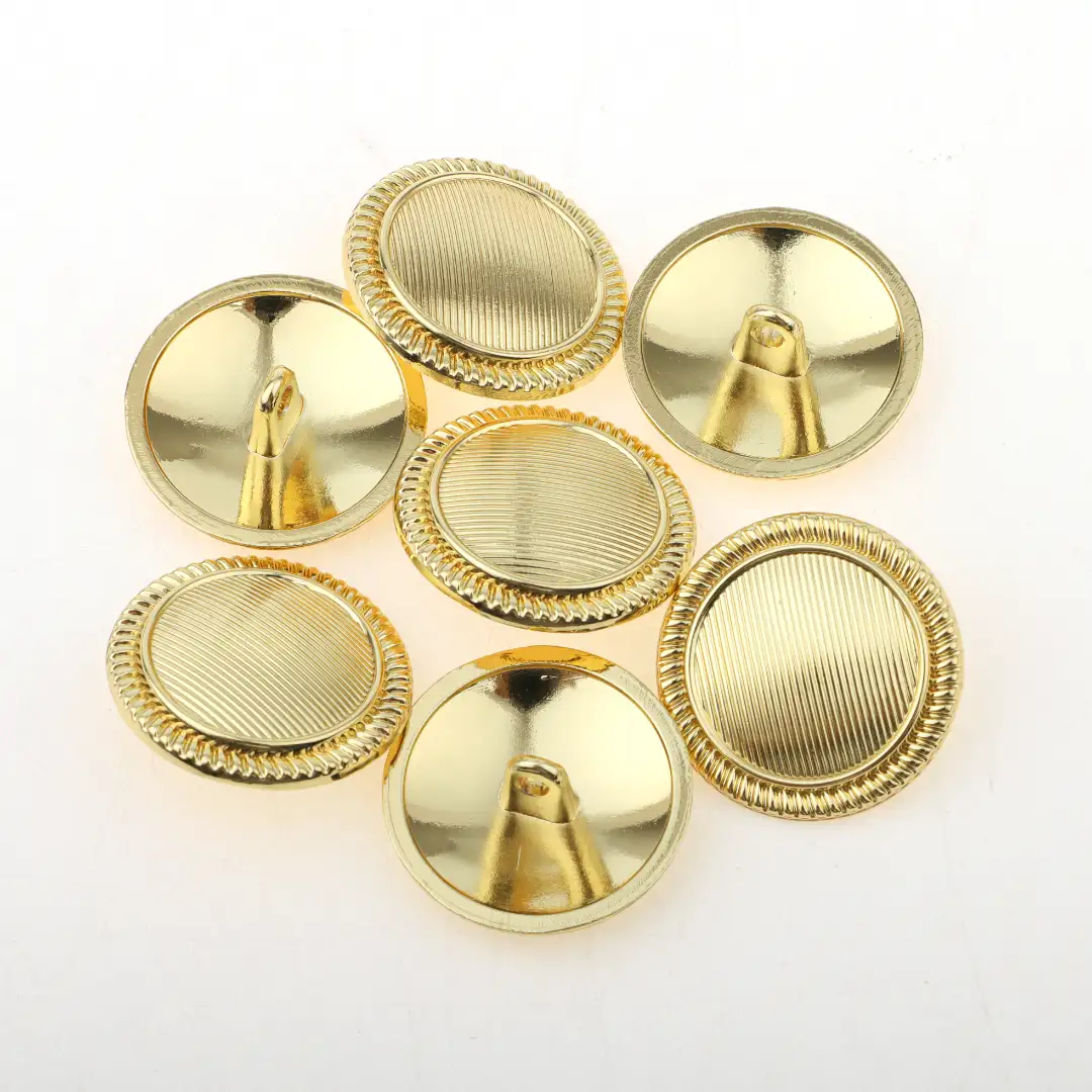 Gold 1 holes Metal Button for Overcoat buy garments accessories in bulk from China wholesaler at wholesale price free worldwide shipping Alibaba