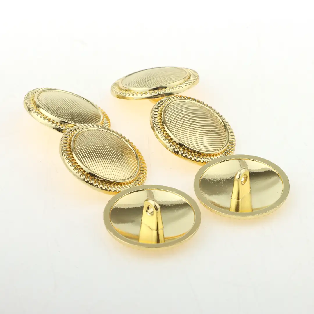 Gold 1 holes Metal Button for Overcoat buy garments accessories in bulk from China wholesaler at wholesale price free worldwide shipping Alibaba