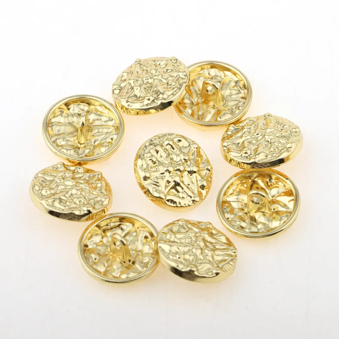 Gold 1 holes Metal Button for Overcoat buy garments accessories in bulk from China wholesaler at wholesale price free worldwide shipping Alibaba