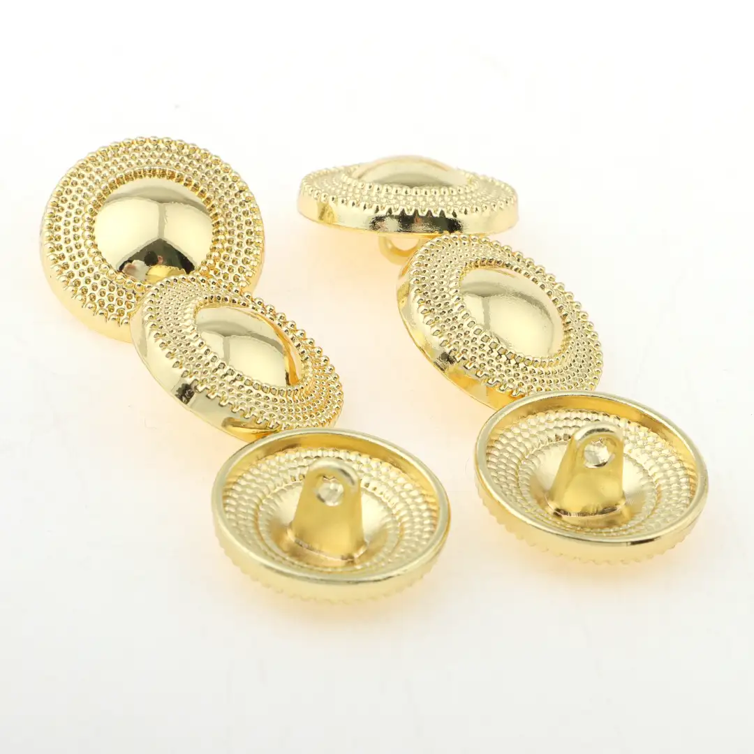Gold 1 holes Metal Button for Overcoat buy garments accessories in bulk from China wholesaler at wholesale price free worldwide shipping Alibaba