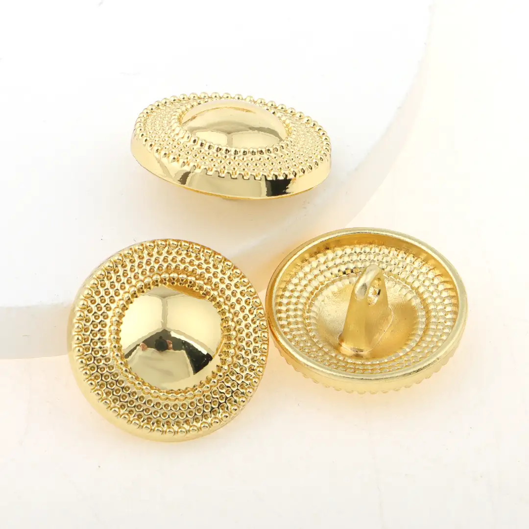 Gold 1 holes Metal Button for Overcoat buy garments accessories in bulk from China wholesaler at wholesale price free worldwide shipping Alibaba