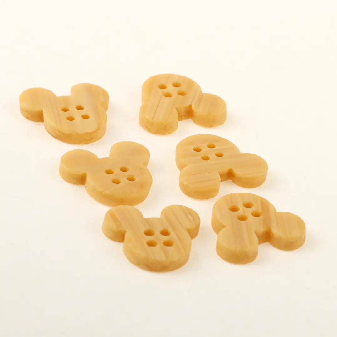 Wood-look color 4 holes Resin Button for T-Shirt buy garments accessories in bulk from China wholesaler at wholesale price free worldwide shipping Alibaba