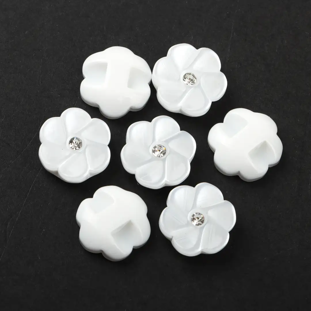 White 1 holes Plastic Button for Shirt buy garments accessories in bulk from China wholesaler at wholesale price free worldwide shipping Alibaba