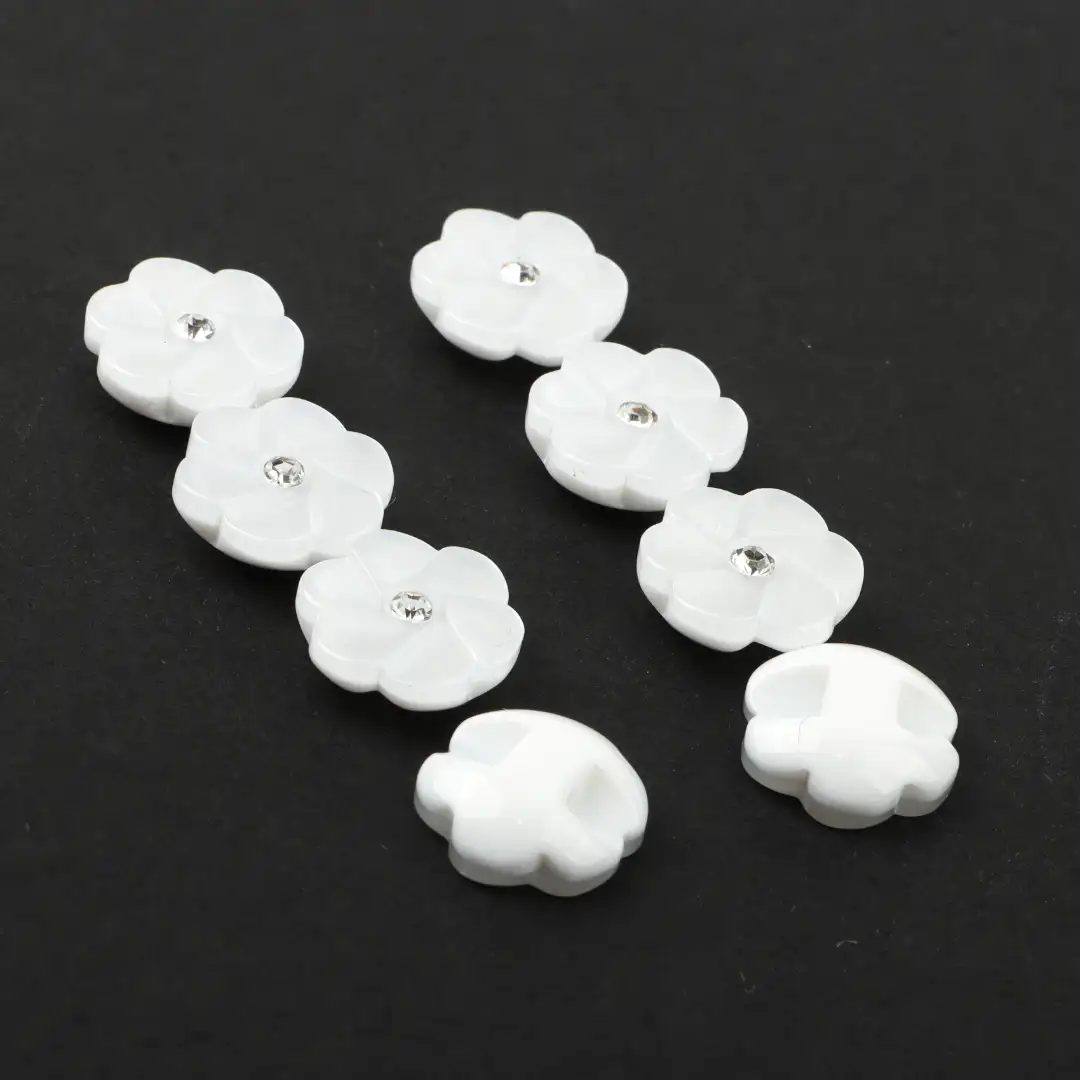 White 1 holes Plastic Button for Shirt buy garments accessories in bulk from China wholesaler at wholesale price free worldwide shipping Alibaba