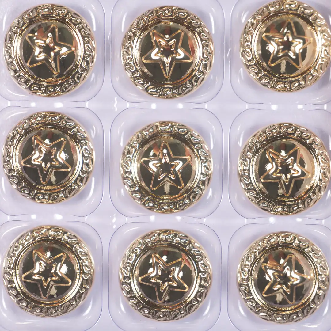 golden 1 holes Metal Button for Blouse buy garments accessories in bulk from China wholesaler at wholesale price free worldwide shipping Alibaba